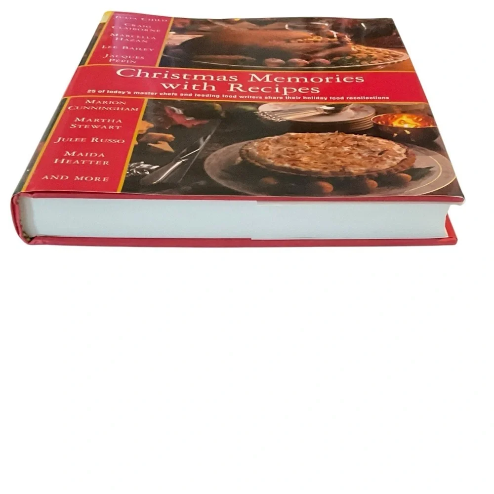 Julia Child Holiday Hardcover Cookbook Christmas Memories with Recipes 315 pages